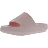 Mia Lexa Womens Open Toe Slip On Flatform Sandals In Pink