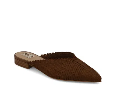 Mia Limited Edition Abia Mule In Dark Brown