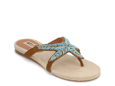 Mia Limited Edition Athina Espadrille Sandal In Cognac