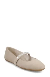 Mia Limited Edition Karolin Mary Jane Flat In Sand