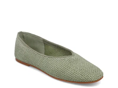 Mia Limited Edition Kinsley Flat In Green