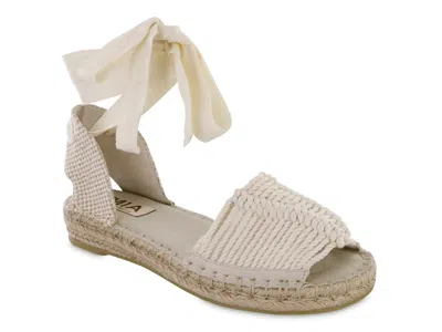Mia Limited Edition Noella Espadrille Sandal In Off White