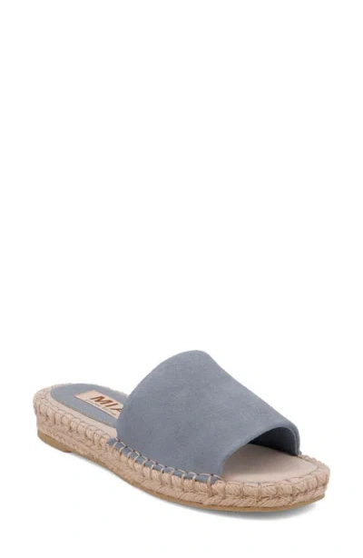 Mia Limited Edition Noveli Espadrille Platform Slide Sandal In Denim