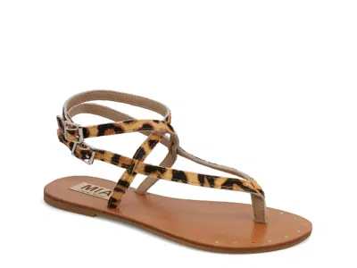 Mia Limited Edition Tahirah Sandal In Animal Print