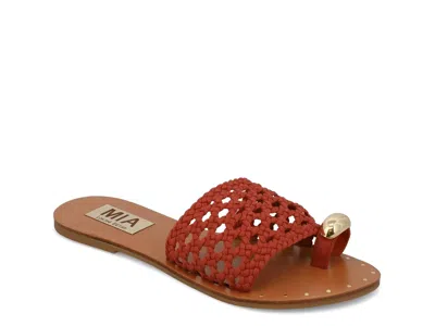 Mia Limited Edition Tiva Sandal In Burnt Orange