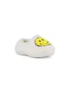 Mia Little Girl's & Girls Faux Shearling Slippers In White