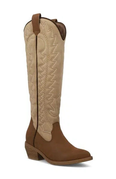 Mia Locklyn Tall Boot In Brown