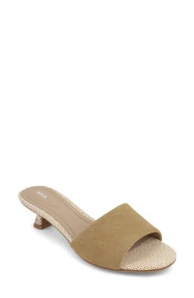 Mia Maiah Slide Sandal In Neutral