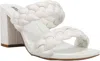 Mia Maine Heel Sandal In White In White