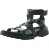 Mia Malissa Womens Strappy Faux Leather Gladiator Sandals In Multi