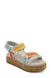 Mia Malti Quarter Strap Platform Sandal In Multi