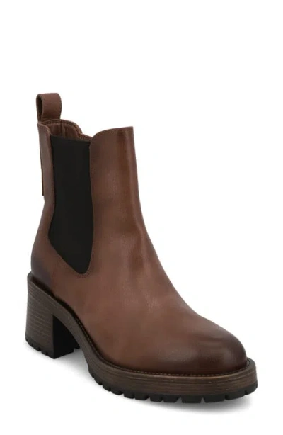 Mia Martelli Platform Chelsea Boot In Multi