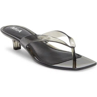 Mia Martinni Slide Sandal In Black