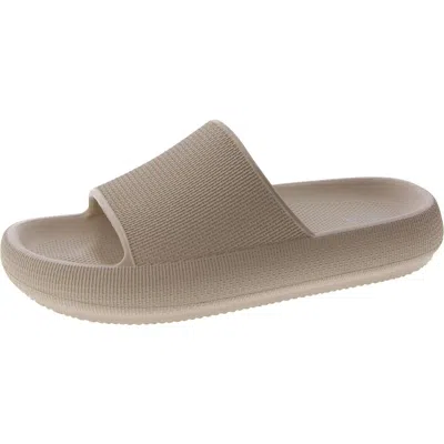 Mia Mens Round Toe Slide Sandal Pool Slides
