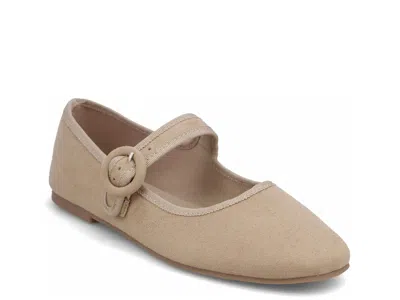 Mia Miya Mary Jane Flat In Nude
