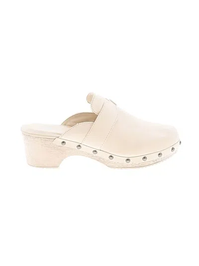 Pre-owned Mia Mule/clog In Ivory