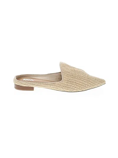 Pre-owned Mia Mule/clog In Ivory