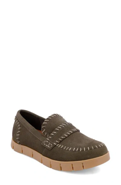 Mia Natalee Loafer In Khaki