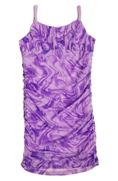 Mia New York Kids' Groovy Dress In Purple