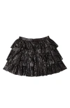 MIA NEW YORK MIA NEW YORK KIDS' METALLIC TIERED SKIRT