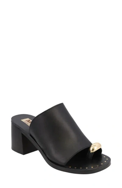 Mia Nikita Slide Sandal In Black
