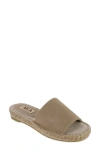 Mia Noveli Espadrille Platform Slide Sandal