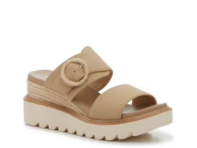 Mia Orla Espadrille Wedge Sandal In Brown