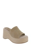 MIA MIA LIMITED EDITION PALMA ESPADRILLE PLATFORM WEDGE SANDAL