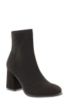 Mia Braxton Womens Knit Pull On Booties In Black