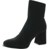 Mia Erica Womens Knit Block Heel Ankle Boots In Multi
