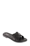 Mia Poliana Slide Sandal In Black