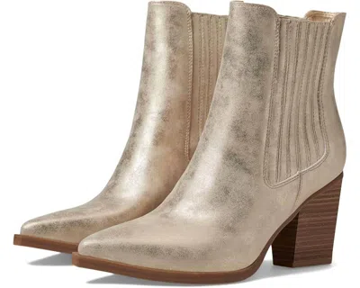 Mia Prairie Booties In Gold