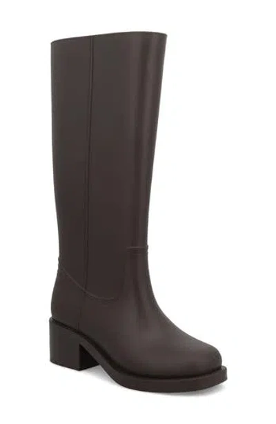 Mia Rain Boot In Brown