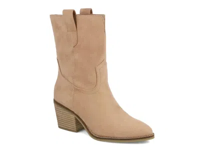 Mia Ramyli Western Bootie In Brown