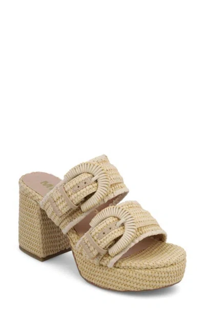 Mia Rebekah Slide Sandal In Brown