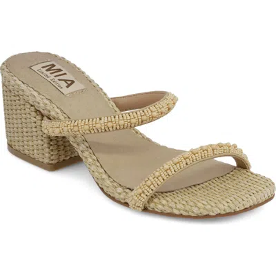 Mia Sabella Embellished Sandal In Multi