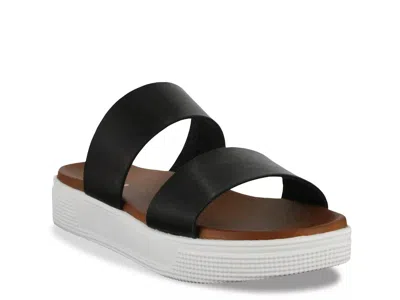 Mia Saige Platform Sandal In Black