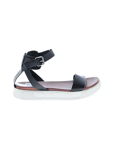 Pre-owned Mia Sandals In Black
