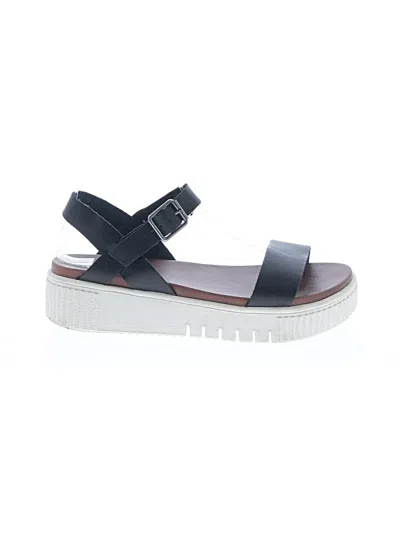 Pre-owned Mia Sandals In Black