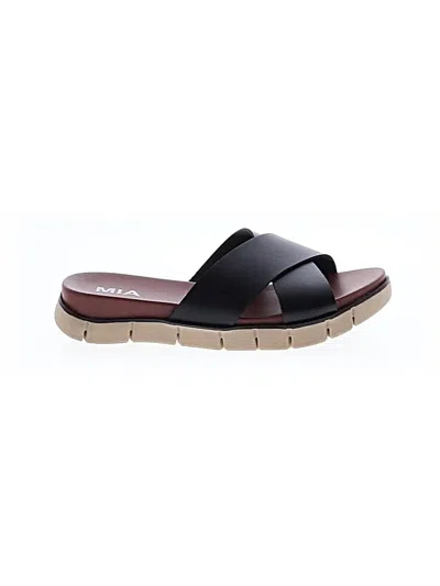 Pre-owned Mia Sandals In Black
