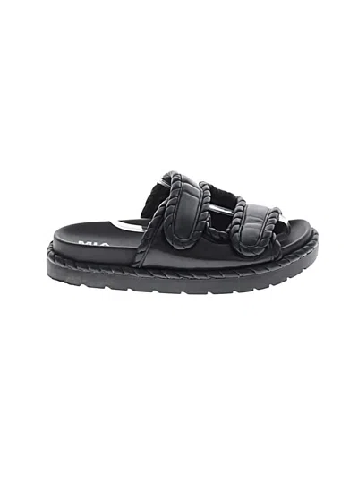 Pre-owned Mia Sandals In Black