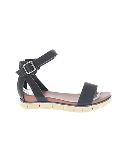 Pre-owned Mia Sandals In Black