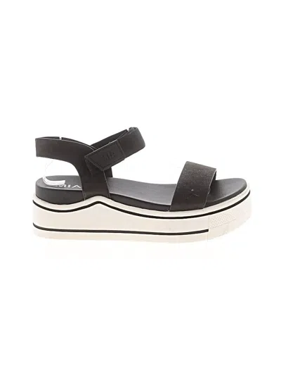 Pre-owned Mia Sandals In Black
