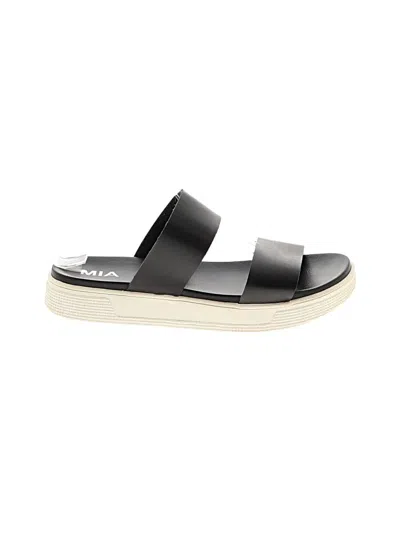Pre-owned Mia Sandals In Black