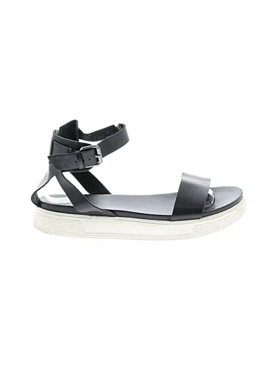 Pre-owned Mia Sandals In Black