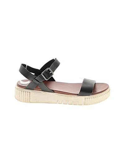 Pre-owned Mia Sandals In Black