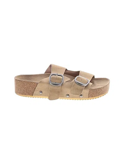 Pre-owned Mia Sandals In Brown