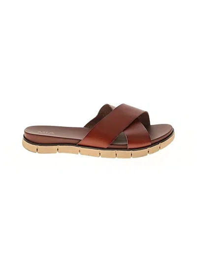 Pre-owned Mia Sandals In Brown