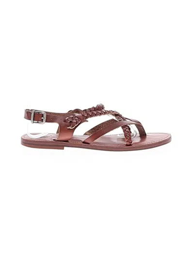 Pre-owned Mia Sandals In Brown