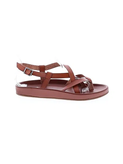Pre-owned Mia Sandals In Brown